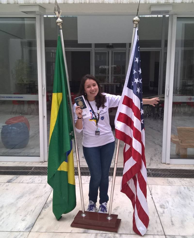 "A Embaixada não está procurando alguém que tenha o inglês perfeito", conta Jovem Embaixadora 2016