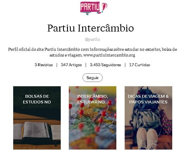 O Partiu Intercâmbio está no Flipboard. Ficou ainda mais fácil de acompanhar nosso conteúdo