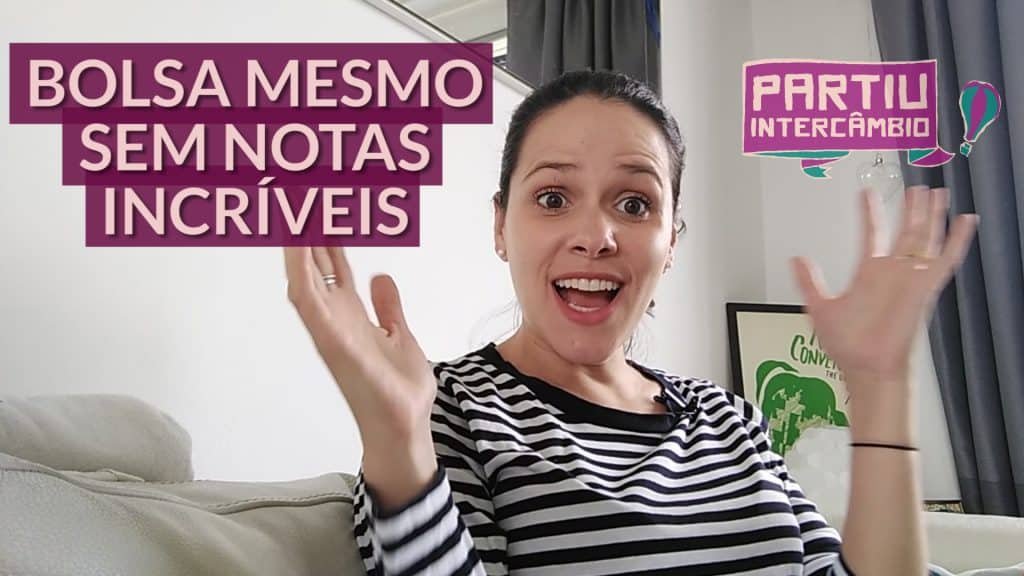 Minhas notas são ruins mas quero fazer intercâmbio com bolsa de estudos. Rola?