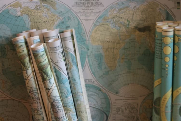 Bolsa para mestrado em cartografia em três países europeus